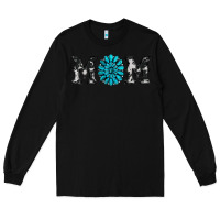 Black cowhide with gemstone Long Sleeve Tee - RanaPortraitStore