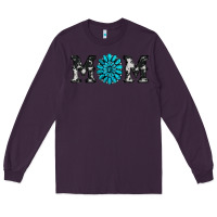 Plum cowhide with gemstone Long Sleeve Tee - RanaPortraitStore