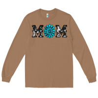 Toasted Coconut cowhide with gemstone Long Sleeve Tee - RanaPortraitStore