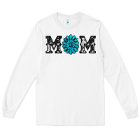 White cowhide with gemstone Long Sleeve Tee - RanaPortraitStore