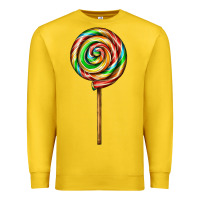 Lemon rainbow lollipop Premium Sweatshirt - AdoDesignShop