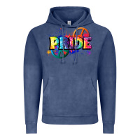 Vintage Denim Hippie pride Vintage Hoodie - FaDigitalArtStudio