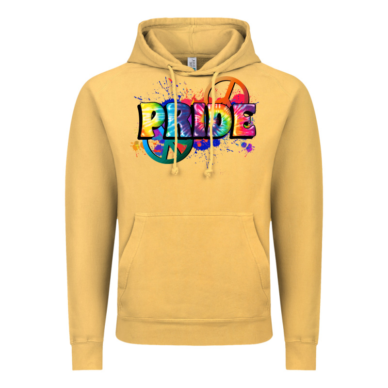 Hippie Pride Vintage Hoodie by FaDigitalArtStudio | Teevron