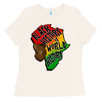 Bone black history is world history Ladies Tee - CowGirlArtShop