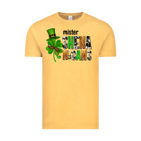 Vintage Mustard St. Patrick's Mister shenanigans Vintage Tee - OliviaCreatesArt