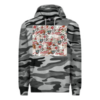 Slate Camo hot cocoa christmas cheer pattern Premium Hoodie - CowhideDigitalArt