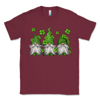 Burgundy st patricks gnomes Classic Tee - Jasminsmagicworld