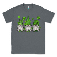 Charcoal Heather st patricks gnomes Classic Tee - Jasminsmagicworld