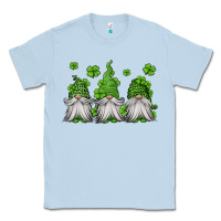 Dusty Blue st patricks gnomes Classic Tee - Jasminsmagicworld