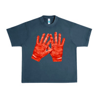 Midnight Navy receiver gloves fa element 1 Urban Heavy Tee - FaDigitalArtStudio
