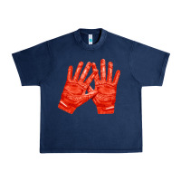Navy receiver gloves fa element 1 Urban Heavy Tee - FaDigitalArtStudio