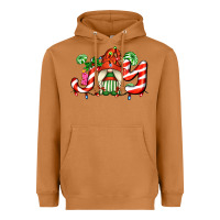 Meerkat joy with gnomes and christmas cookie and candies Heavyweight Hoodie - AdoDesignShop