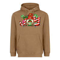 Toasted Coconut joy with gnomes and christmas cookie and candies Heavyweight Hoodie - AdoDesignShop