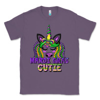 Lavender mardi gras cutie unicorn Classic Tee - CowGirlArtShop