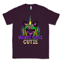 Plum mardi gras cutie unicorn Classic Tee - CowGirlArtShop
