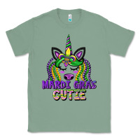 Sage mardi gras cutie unicorn Classic Tee - CowGirlArtShop