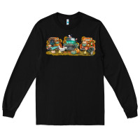 Black thanksgiving trucks bbs Long Sleeve Tee - BundleAndBundleShop