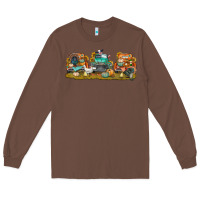 Chestnut thanksgiving trucks bbs Long Sleeve Tee - BundleAndBundleShop