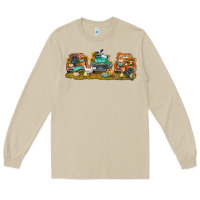 Mushroom thanksgiving trucks bbs Long Sleeve Tee - BundleAndBundleShop
