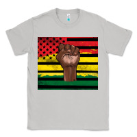 Moon Dust Juneteenth American flag Classic Tee - Artiststas