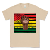 Mushroom Juneteenth American flag Classic Tee - Artiststas