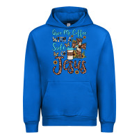 Cobalt give me coffee with a side of jesus Urban Hoodie - JahusDesignShop