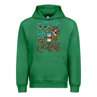 Emerald give me coffee with a side of jesus Urban Hoodie - JahusDesignShop