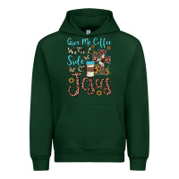 Forest Green give me coffee with a side of jesus Urban Hoodie - JahusDesignShop