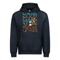 Navy give me coffee with a side of jesus Urban Hoodie - JahusDesignShop