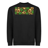 Black avocados with wood and leopard background 11 oz mug Heavyweight Sweatshirt - BarkalooDesign