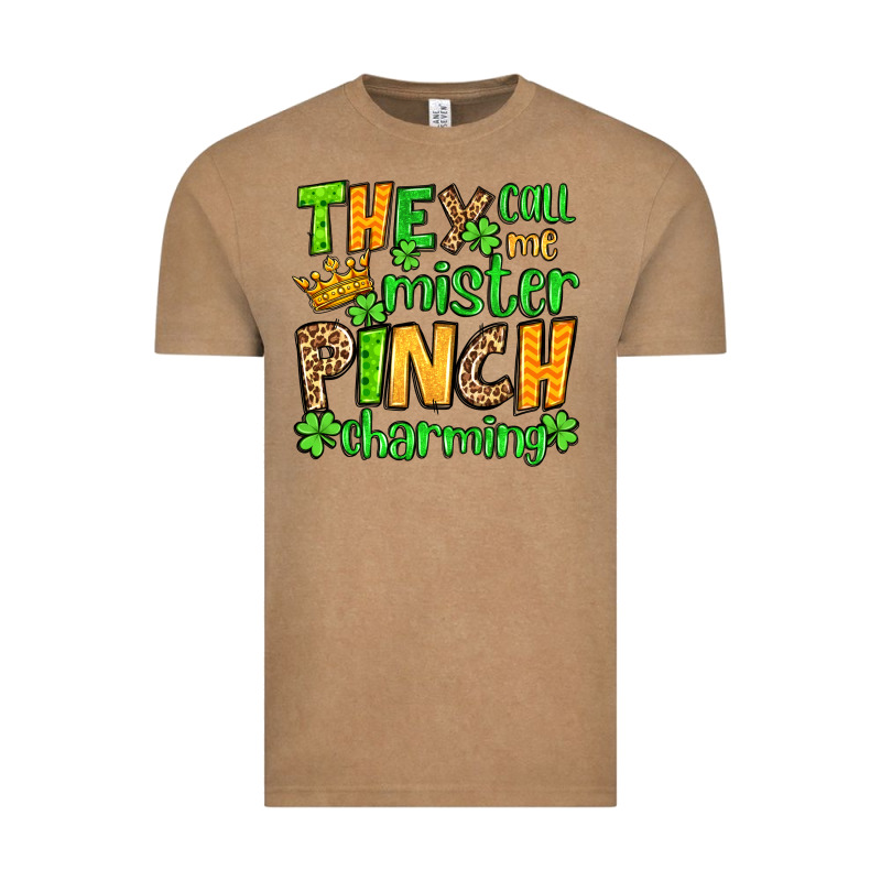 St. Patrick's They Call Me Mister Pinch Charming Vintage Tee by OliviaCreatesArt | Teevron