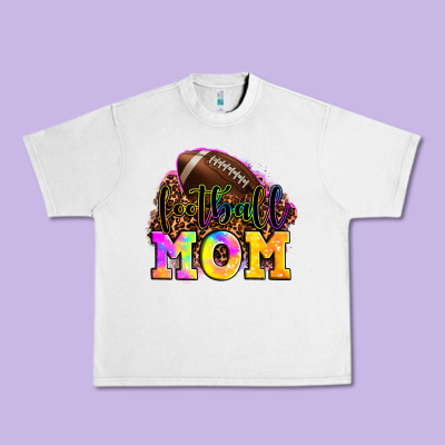 Football Mom Urban Heavy Tee Designed By Oliviacreatesart