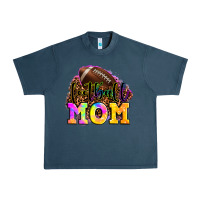 Midnight Navy football mom Urban Heavy Tee - OliviaCreatesArt