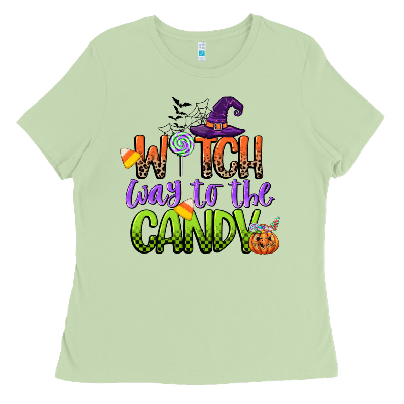 Witch Way To The Candy Ladies Tee by CowGirlArtShop | Teevron