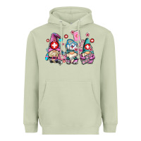 Matcha nurse gnomes Heavyweight Hoodie - AdoDesignShop