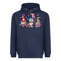 Navy nurse gnomes Heavyweight Hoodie - AdoDesignShop