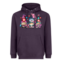 Plum nurse gnomes Heavyweight Hoodie - AdoDesignShop