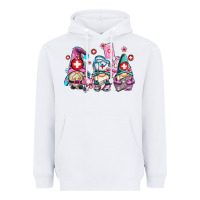 White nurse gnomes Heavyweight Hoodie - AdoDesignShop