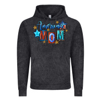 Vintage Black American mom 4th of july Vintage Hoodie - FaDigitalArtStudio