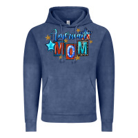 Vintage Denim American mom 4th of july Vintage Hoodie - FaDigitalArtStudio