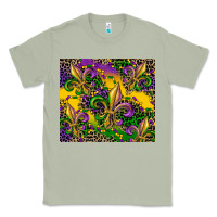 Matcha mardi gras fleur de lis Classic Tee - CowGirlArtShop