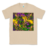 Mushroom mardi gras fleur de lis Classic Tee - CowGirlArtShop