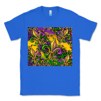 True Royal mardi gras fleur de lis Classic Tee - CowGirlArtShop
