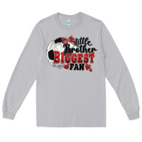 Moon Dust little brother biggest fan soccer Long Sleeve Tee - FaDigitalArtStudio