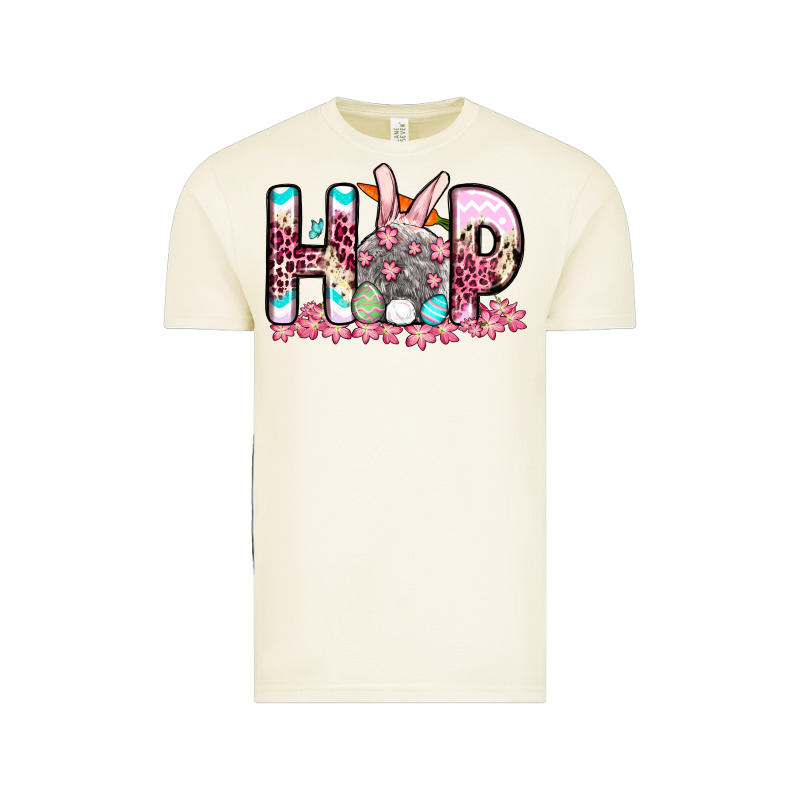 Easter Day Hop Bunny Vintage Tee by OliviaCreatesArt | Teevron