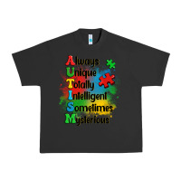 Pigment Black always unique autism Urban Heavy Tee - OliviaCreatesArt