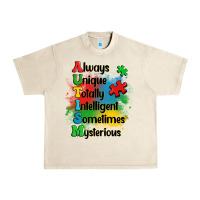 Sandshell always unique autism Urban Heavy Tee - OliviaCreatesArt