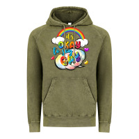Vintage Olive its okay to say gay pride Vintage Hoodie - FaDigitalArtStudio