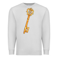 Dove Grey love key Premium Sweatshirt - AdoDesignShop
