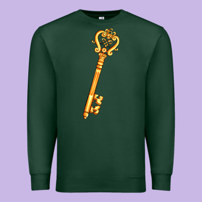 Love Key Premium Sweatshirt Designed By Adodesignshop